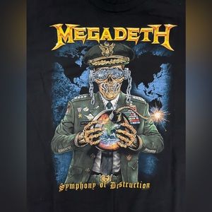 Megadeth concert t-shirt